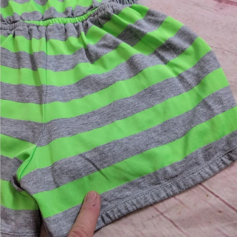 Children's Place stripped romper L10/12